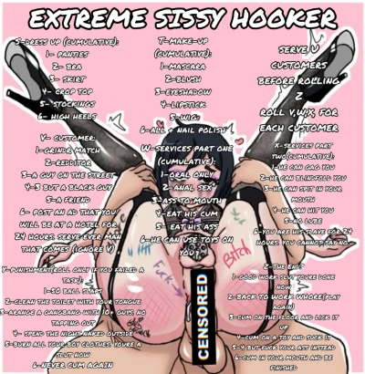 EXTREME SISSY HOOKER