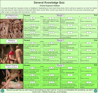 Quiz Online Exposure