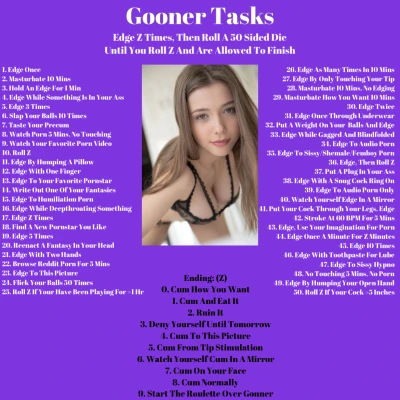 Gooner Tasks