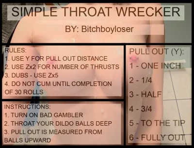 SIMPLE THROAT WRECKER