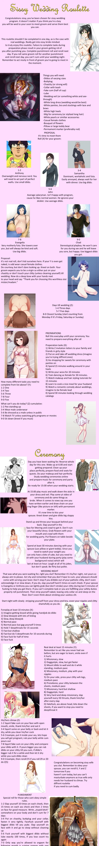 Sissy Wedding Roulette