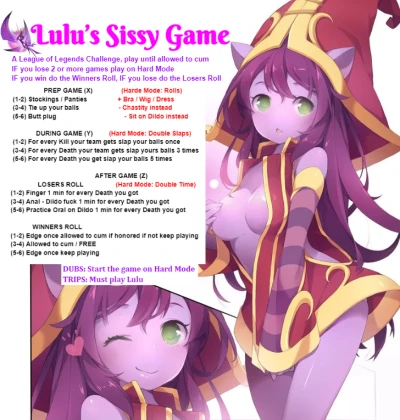 Lulu's Sissy Game