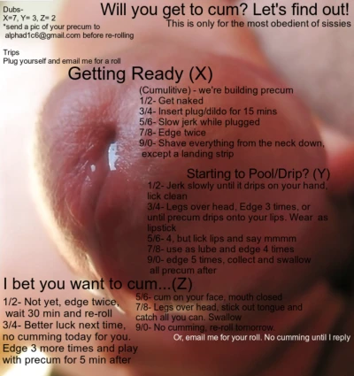 Will you get to cum? Lets find out!