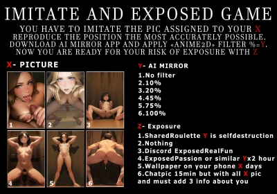 Imitate and exposed game