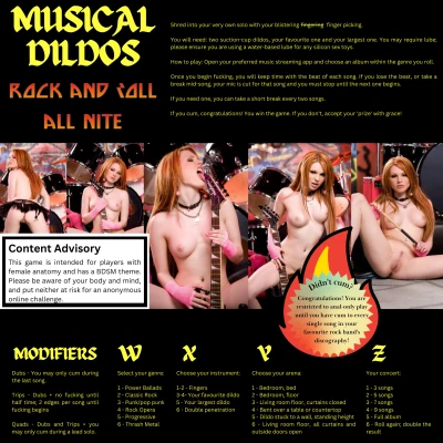 Musical Dildos