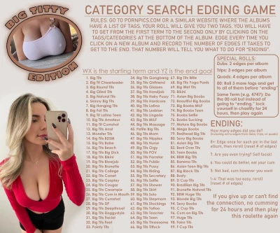 Category Search Edging Game  Big Titty Edition