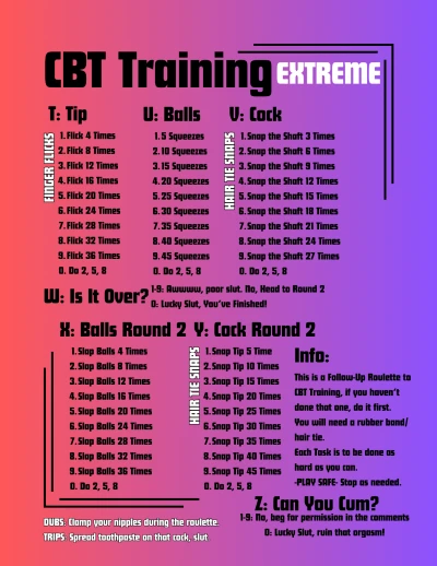 CBT Training Extreme