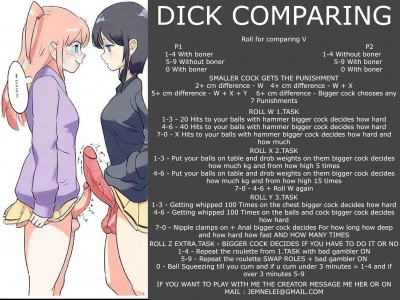 DICK COMPARING