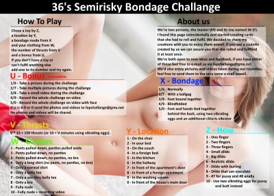 Semirisky Pussy Challange