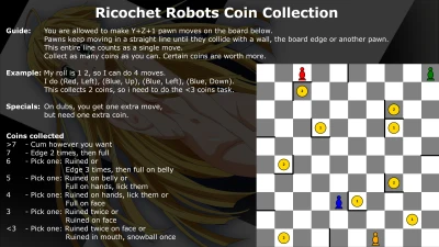 Ricochet Robots Coin Collection