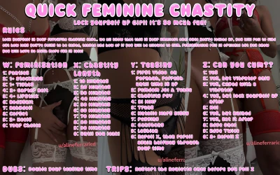 Quick Feminine Chastity