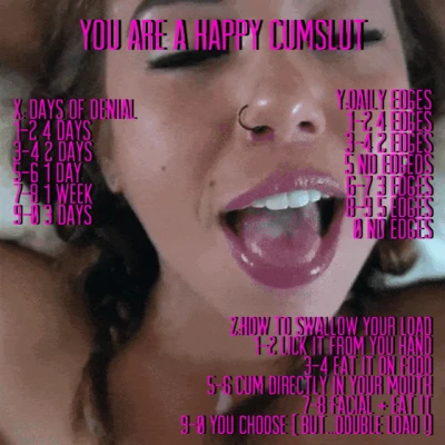 HAPPY CUMSLUT