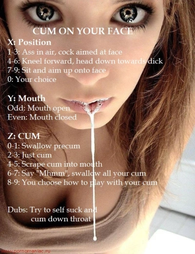 cum on your face facial cum lovers