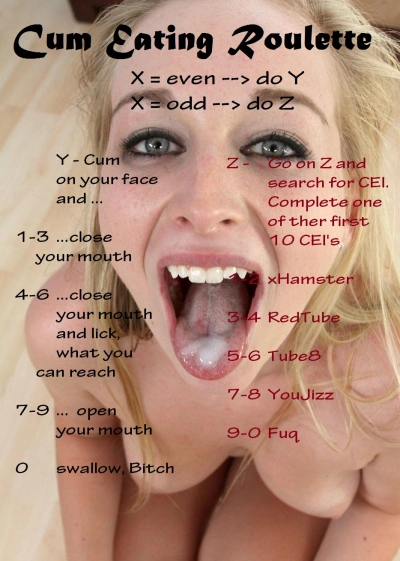 Cum Eating Roulette