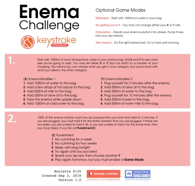 Enema Challenge