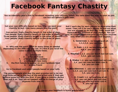 facebbok fantasy chastity