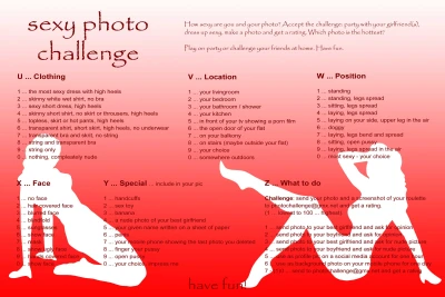 sexy photo challenge