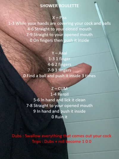 Shower Roulette