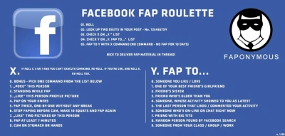 facebook fap roulette fb friends social