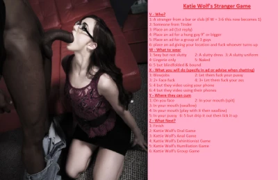 Katie Wolf's Stranger Game