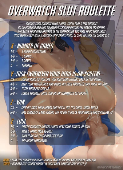 Overwatch Slut Roulette