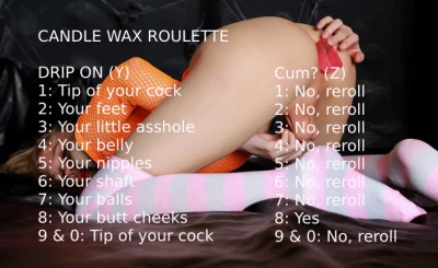 Candle Wax Roulette