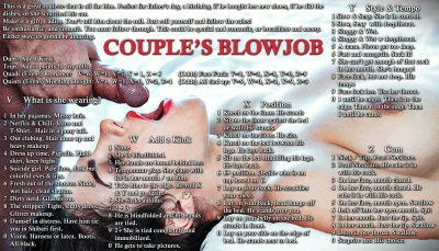 Couple's Blowjob Roulette