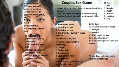 Couples Sex Game