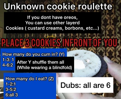 Cookie cum roulette