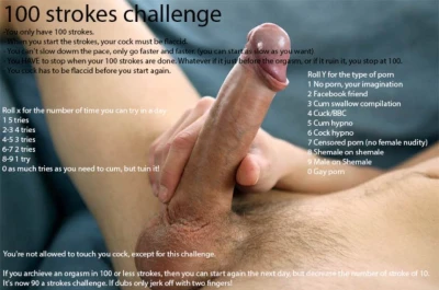 100 strokes challenge 