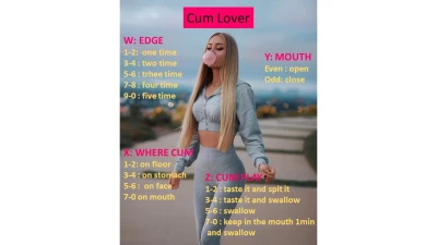 CUM LOVER ROULLETTE