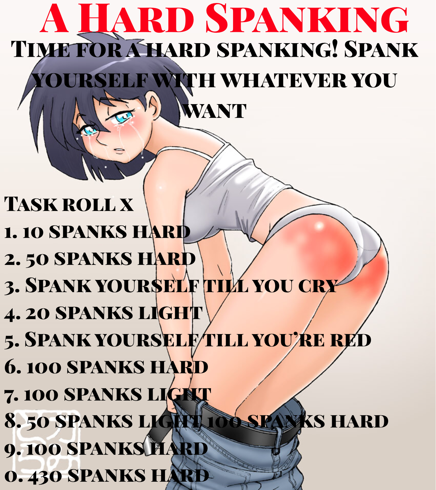 Hard Spanking Anime
