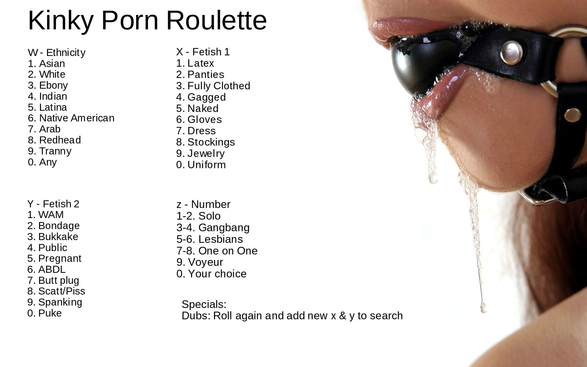 Roulette porn Dirtyroulette: Free