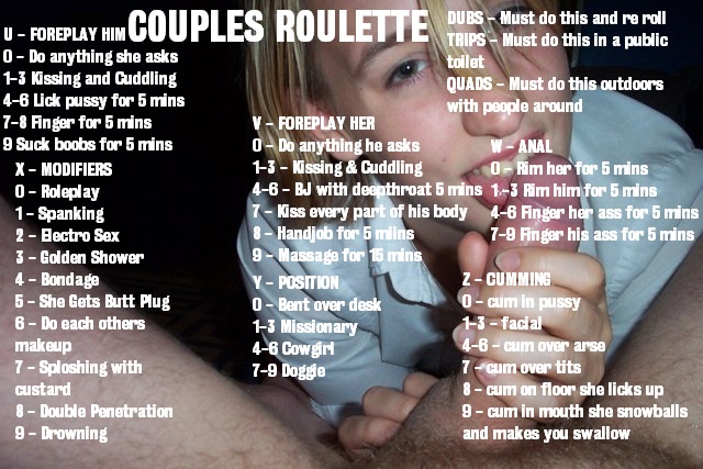 Couples Easy Roulette - Fap Roulette