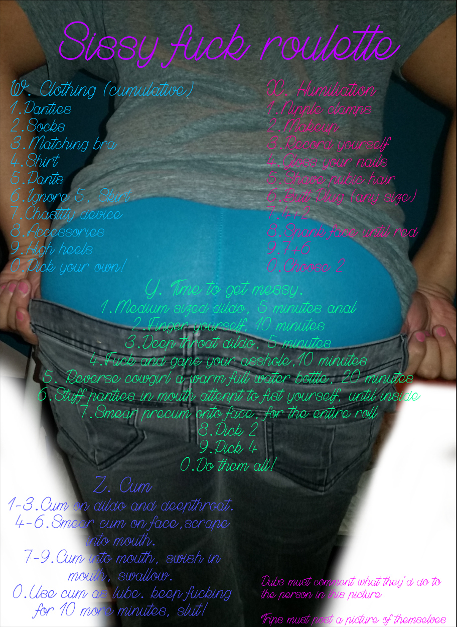 Sissy fuck roulette image