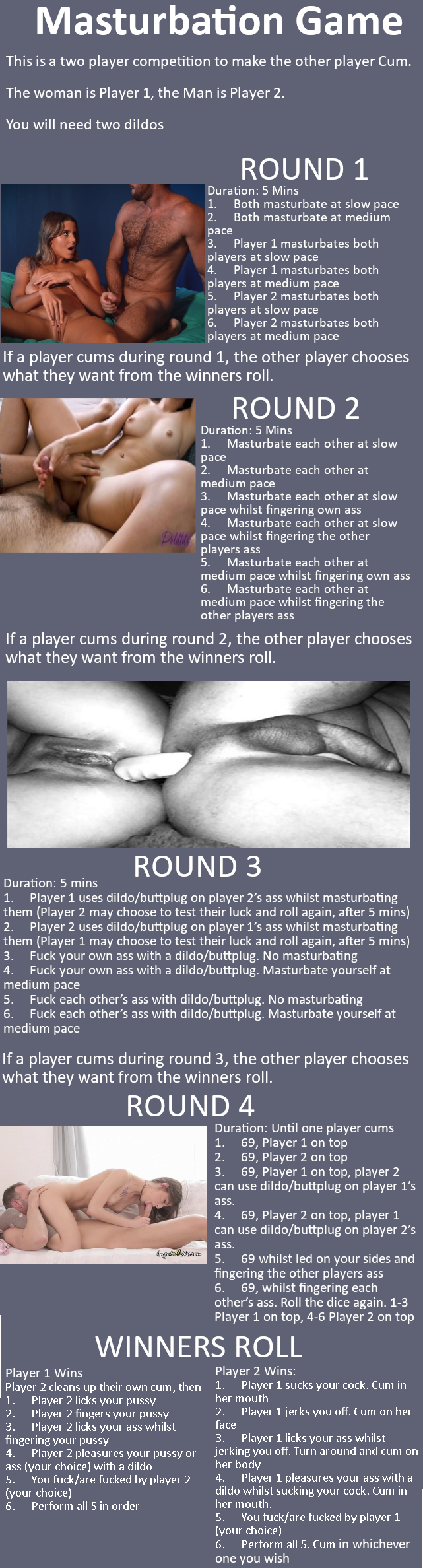Couples Masturbation Game - Fap Roulette