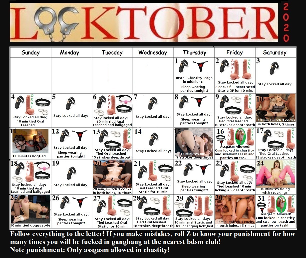 Locktober bdsm