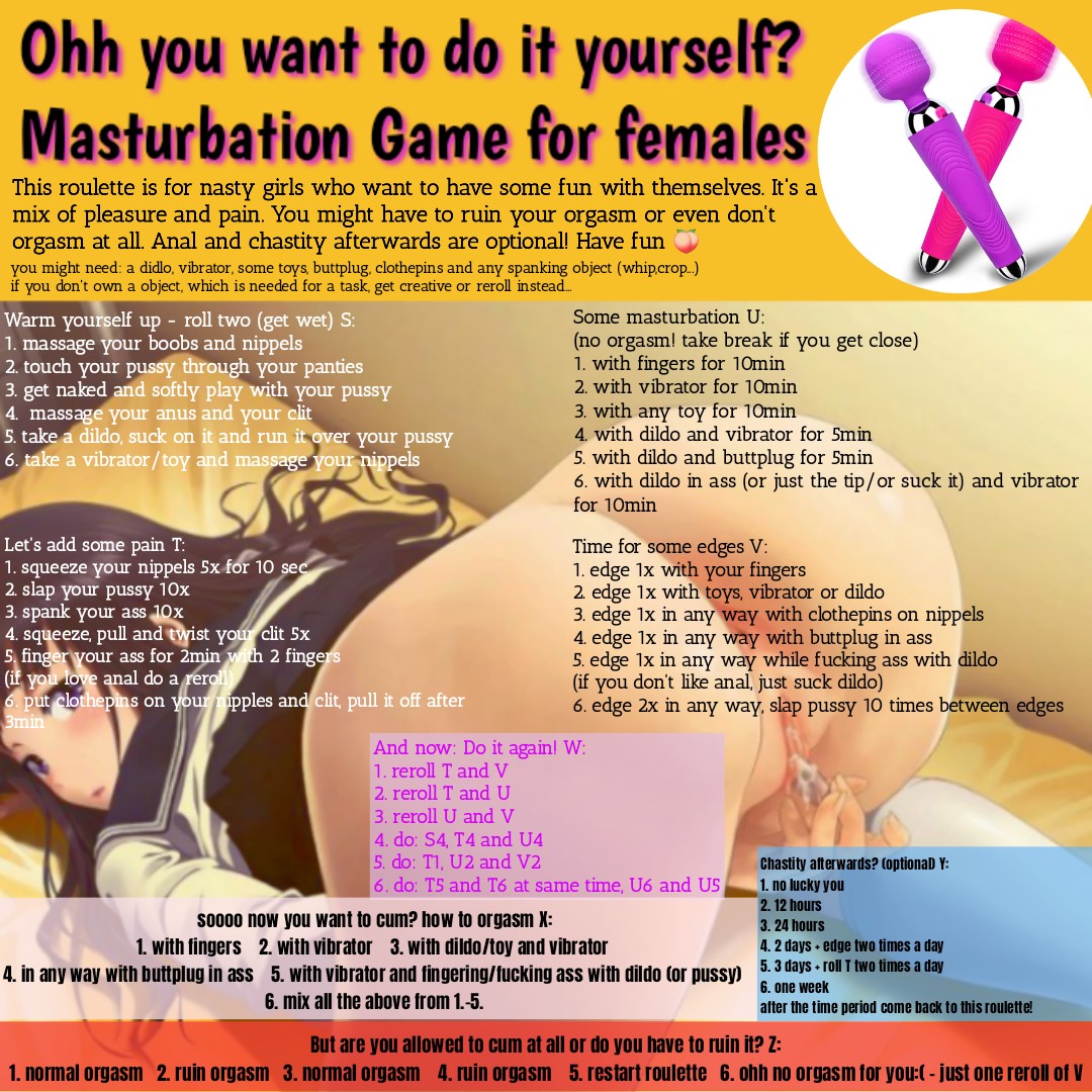 Masturbation Game for females - Fap Roulette