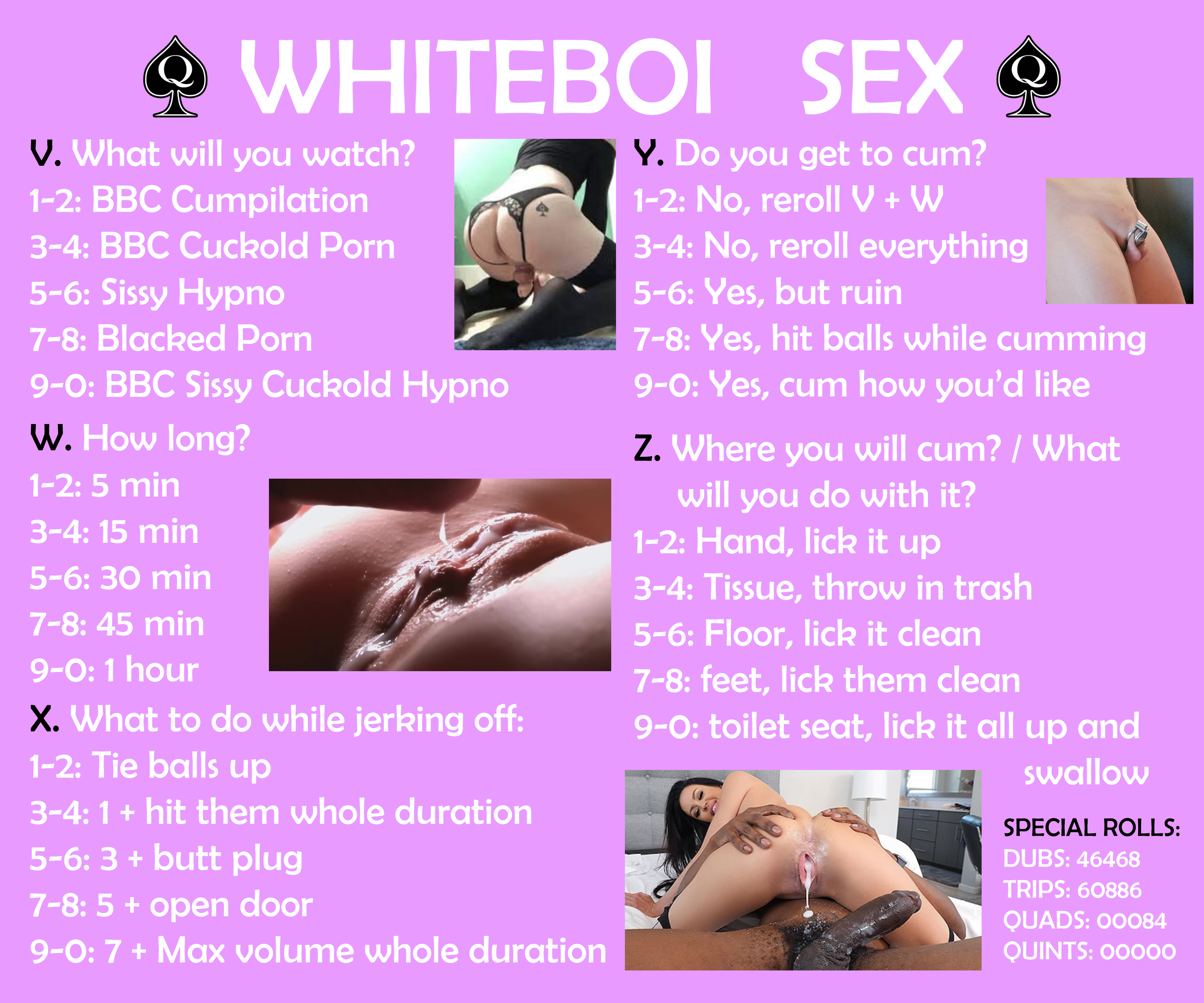 Whiteboi Sex Roulette photo