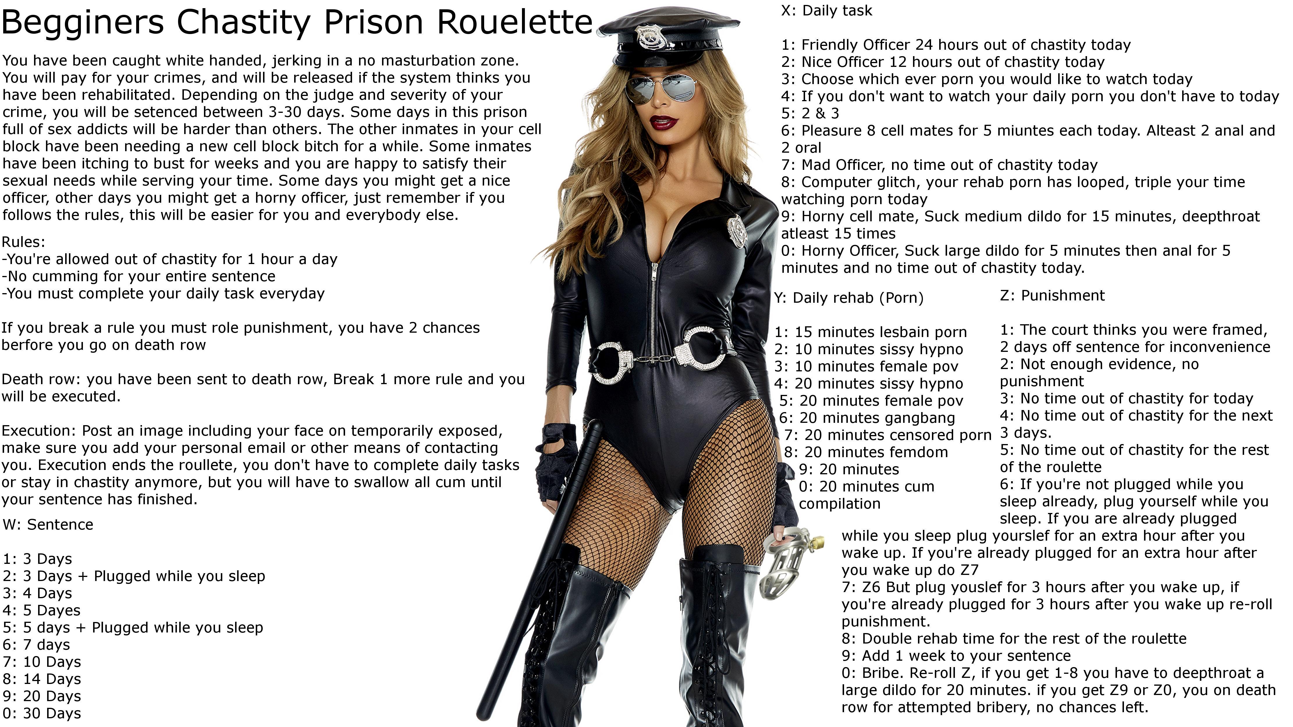 chastity,prison,sissy,anal,blowjob,earn-it,chastity,fap roulette.