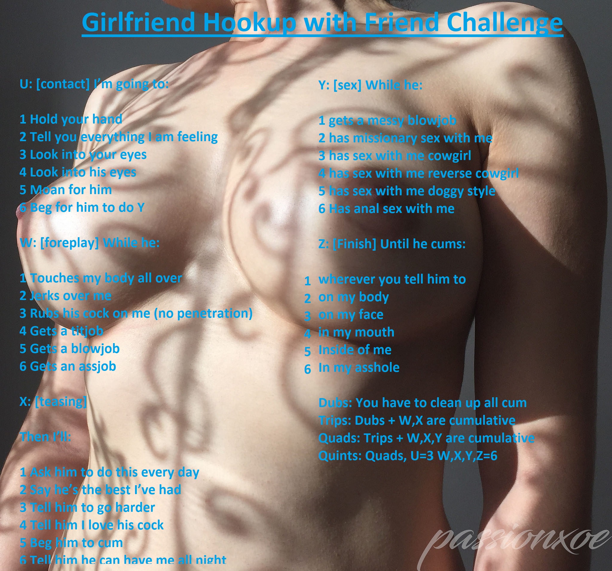 Girlfriend Hookup with Friend Challenge image