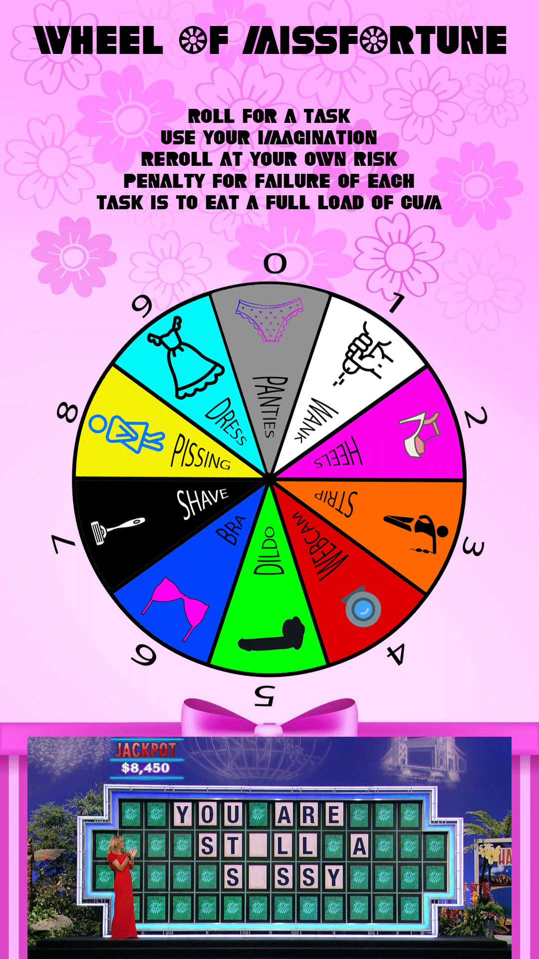 This roulette is inside the Sissy category. 