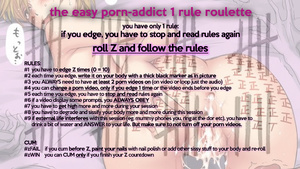 the easy porn-addict 1 rule roulette