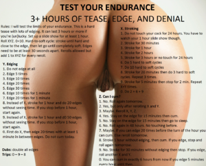 Test Your Endurance: 3+ Hours of Tease, Edge & Denial