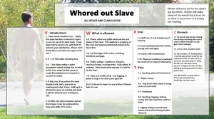Whored Out Slave