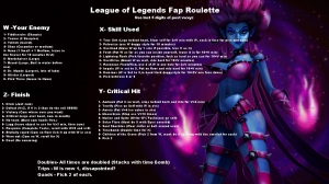 league of legends fap roulette