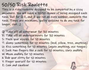 50/50 Risk Roulette