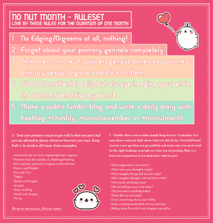 Ruleset - No Nut Month