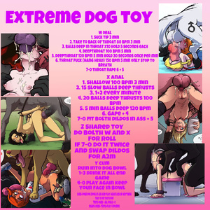 Extreme dog toy