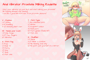 Anal Vibrator Prostate Milking Roulette